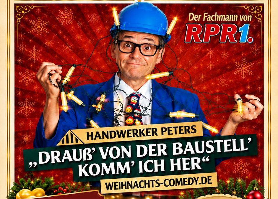 Weihnachts-Comedy mit Handwerker Peters
