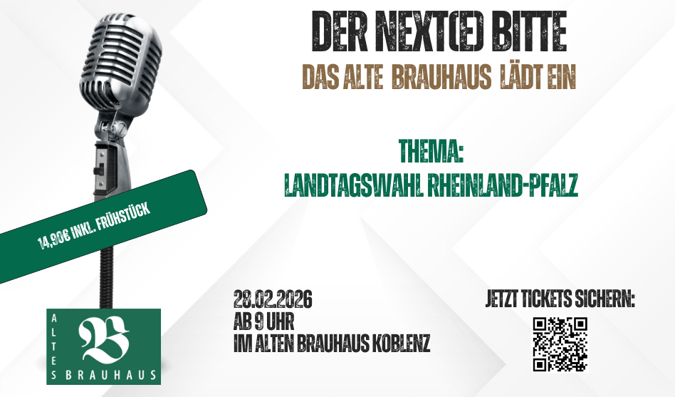 Talkshow zur Landtagswahl Rheinland-Pfalz