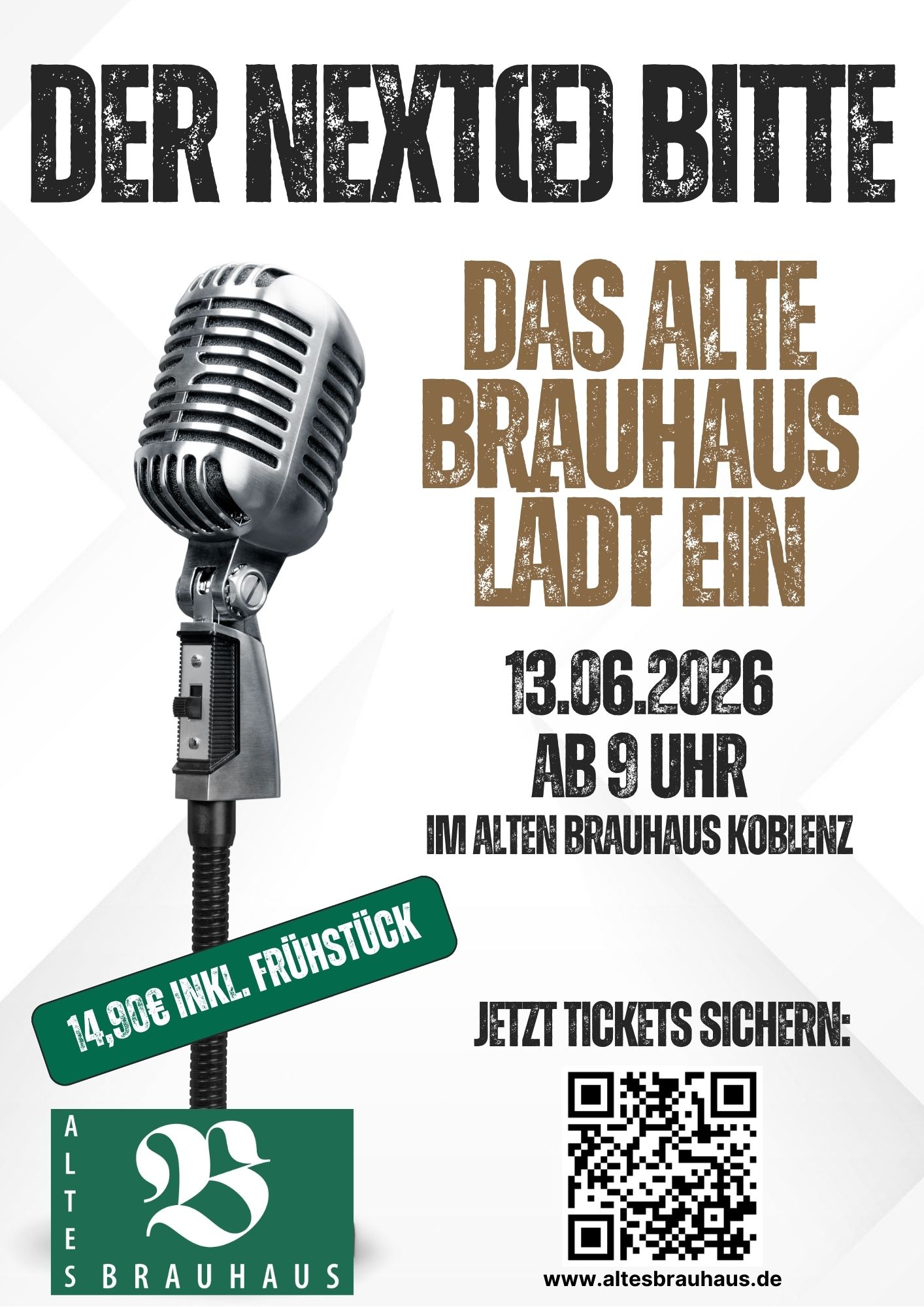 Frühstücks-Talkshow am 13. Juni