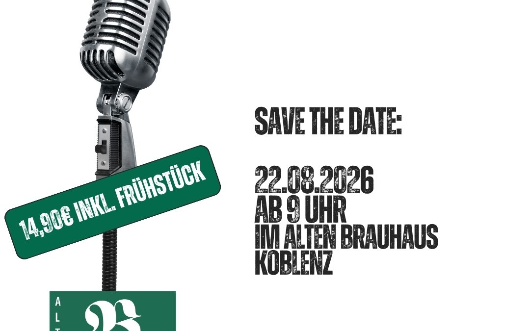 Der NEXT(e) bitte Talkshow mit Frühstück im Alten Brauhaus Koblenz