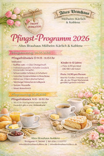 Pfingsten Altes Brauhaus Koblenz