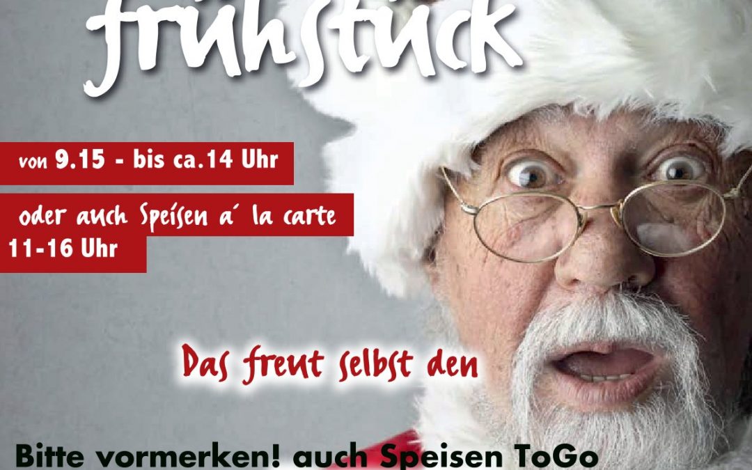 Traditionelles Weihnachtsfrühstück