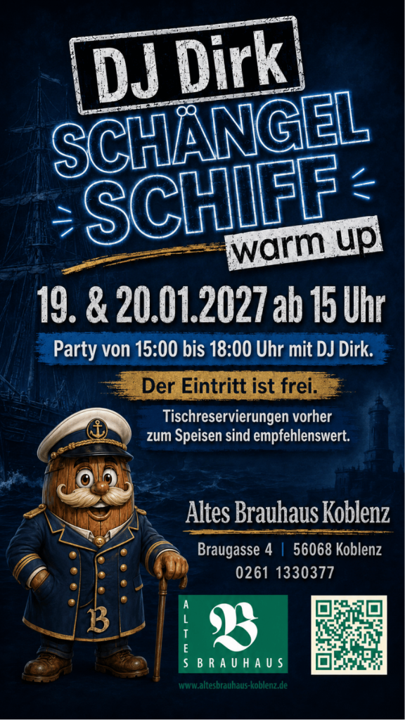 Schängelschiff 2027 Arm up Plakat neu
