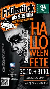 Halloween Party 30.10.