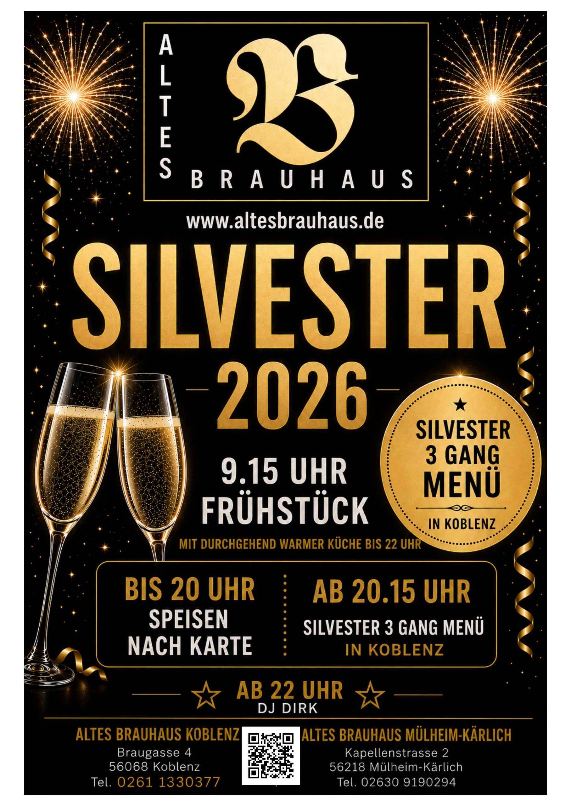 Silvester im Alten Brauhaus