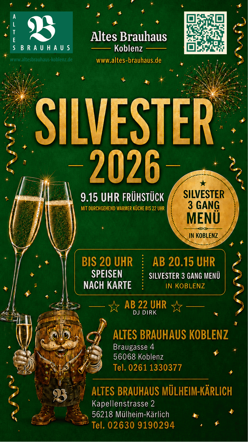 Silvester Frühstück Plakat neu