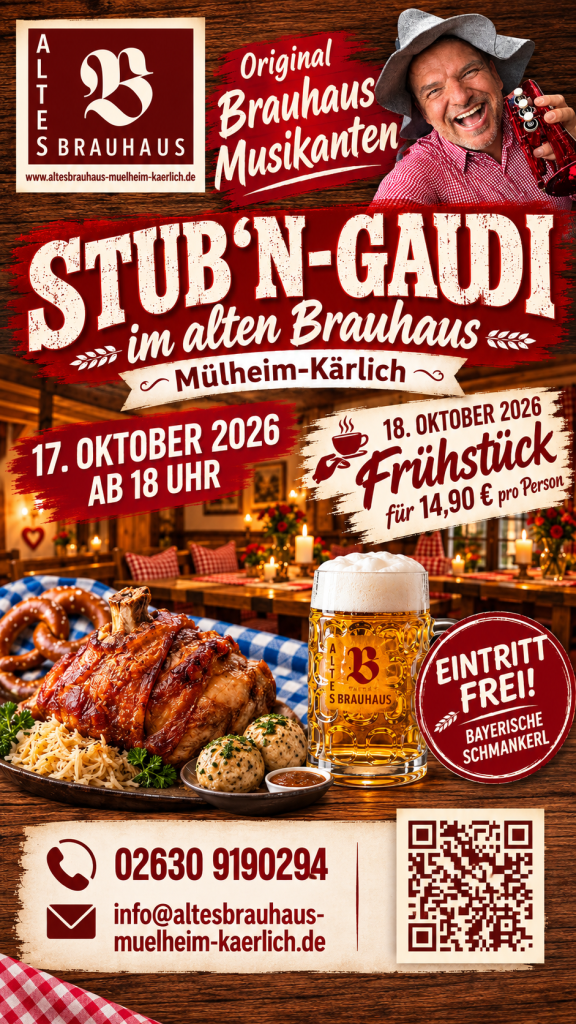 Stubn-Gaudi mit Musik und Schmankerln