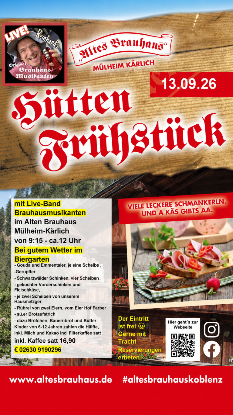 Hüttenfrühstück