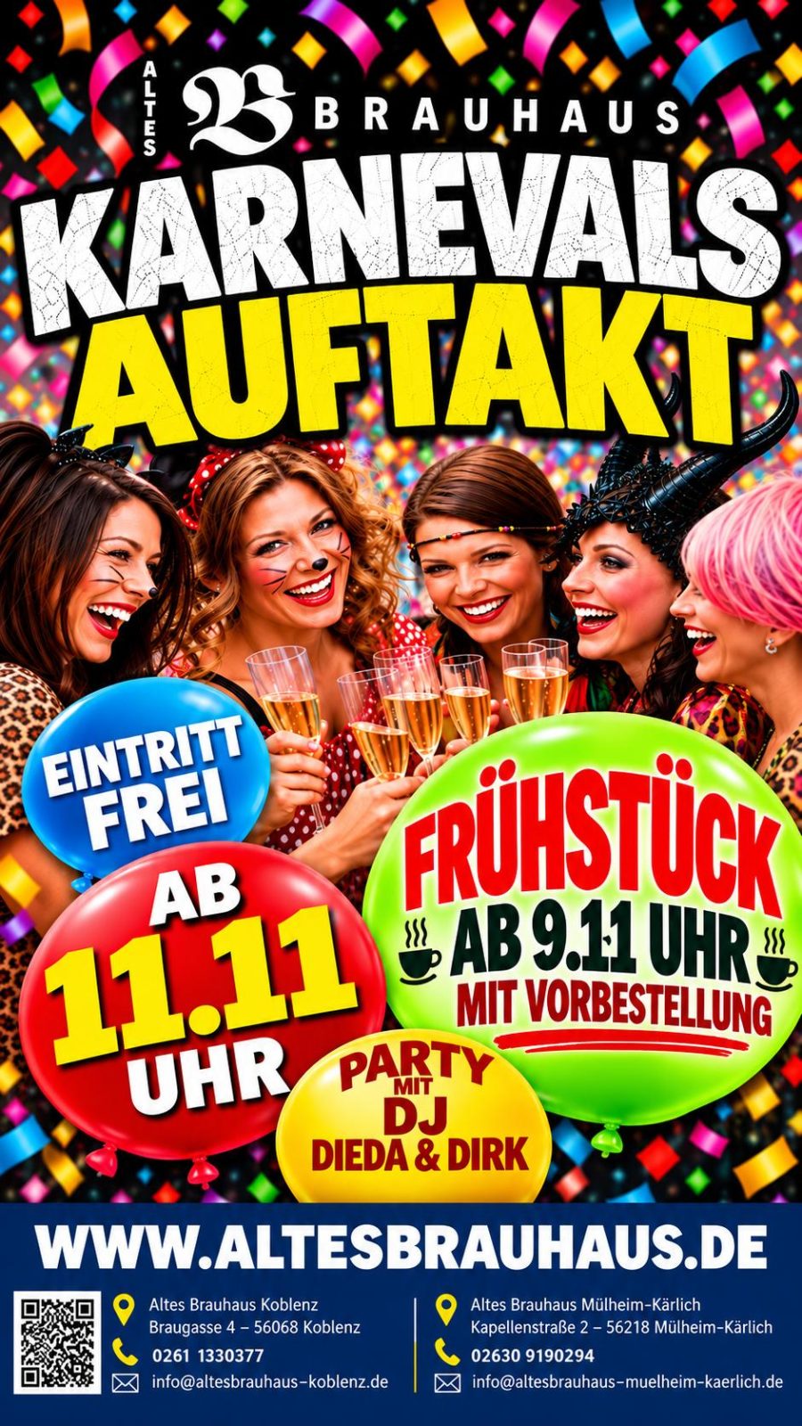 Karnevals Auftakt 11.11